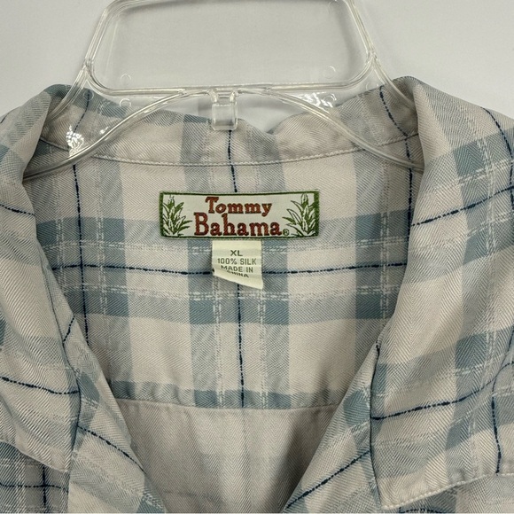 Tommy Bahama Mens Button Up Floral Hawaiian Camp Shirt 100% Silk Short Sleeve XL - Picture 5 of 8